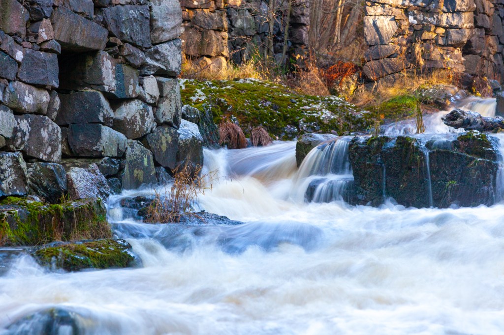 Latokartanonkoski, mill ruin, Finland